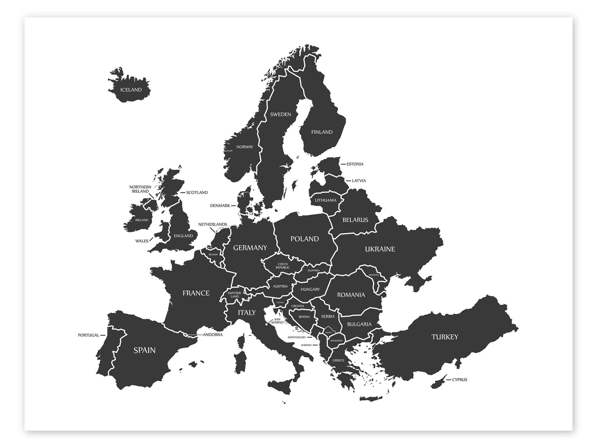 EU map